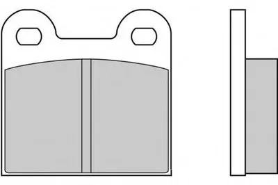 Комплект тормозных колодок, дисковый тормоз E.T.F. купить