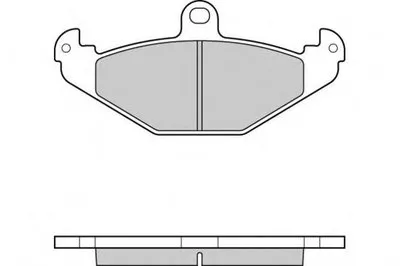 Комплект тормозных колодок, дисковый тормоз E.T.F. купить