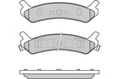 Комплект тормозных колодок, дисковый тормоз E.T.F. купить