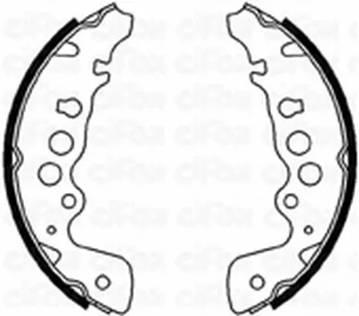 Комплект тормозных колодок CIFAM купить