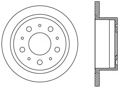 Тормозной диск ADAPTIVE OPEN PARTS купить