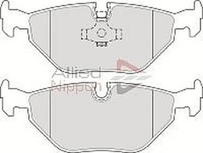 Комплект тормозных колодок, дисковый тормоз ANL Braking COMLINE купить