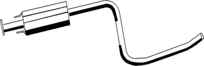 Средний глушитель выхлопных газов ASMET купить