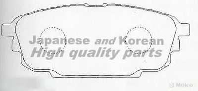 Комплект тормозных колодок, дисковый тормоз ASHUKI купить