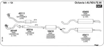 Система выпуска ОГ SIGAM купить