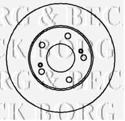 Тормозной диск BORG & BECK купить