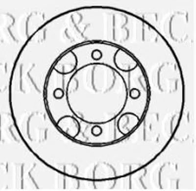 Тормозной диск BORG & BECK купить