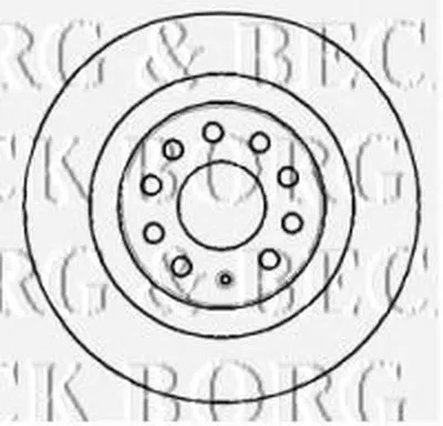 Тормозной диск BORG & BECK купить