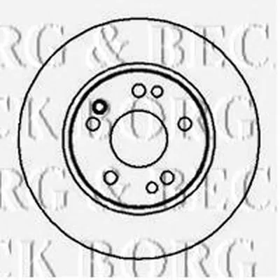 Тормозной диск BORG & BECK купить