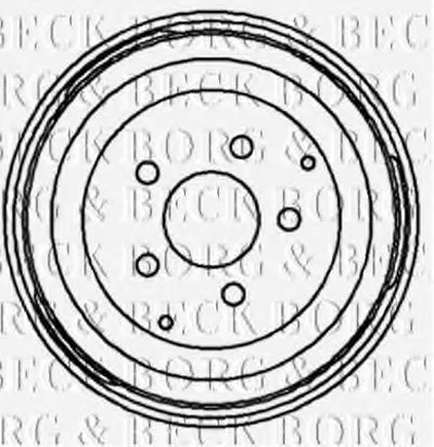 Тормозной барабан BORG & BECK купить