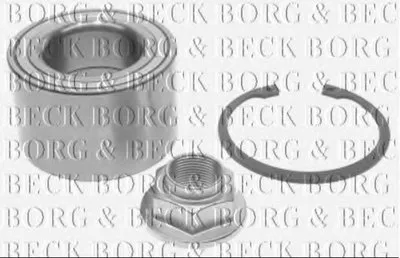 Комплект подшипника ступицы колеса BORG & BECK купить
