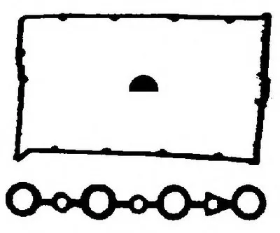 Комплект прокладок, крышка головки цилиндра BGA купить