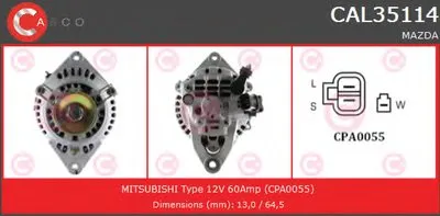 Генератор BRAND NEW SERIES CASCO купить