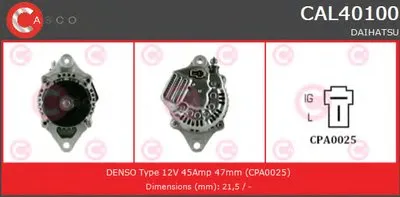 Генератор BRAND NEW SERIES CASCO купить