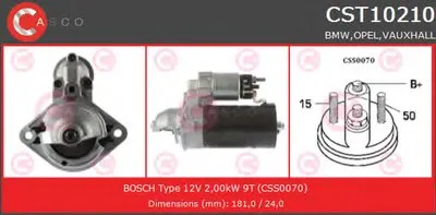 Стартер BRAND NEW SERIES CASCO купить