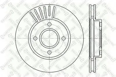 Тормозной диск STELLOX купить