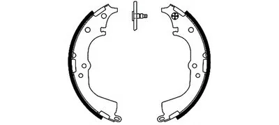 Комплект тормозных колодок HELLA PAGID купить