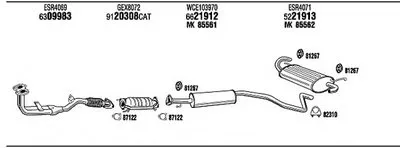 Система выпуска ОГ WALKER купить