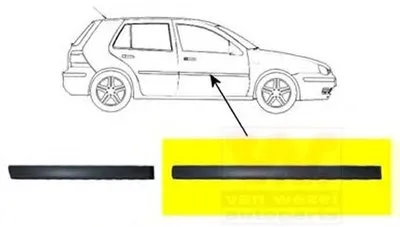 Облицовка / защитная накладка, дверь VAN WEZEL купить