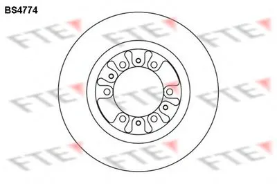 Тормозной диск FTE купить