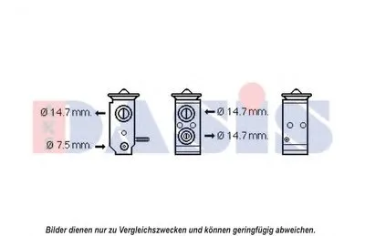 Расширительный клапан, кондиционер AKS DASIS купить