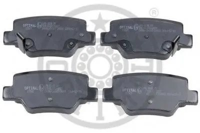 Комплект тормозных колодок, дисковый тормоз OPTIMAL купить