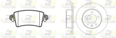 Комплект тормозов, дисковый тормозной механизм Dual Kit ROADHOUSE купить