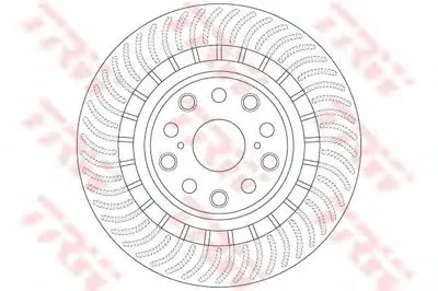 Тормозной диск TRW купить