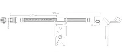 Тормозной шланг REMKAFLEX купить