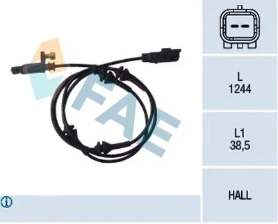 Датчик, частота вращения колеса FAE купить