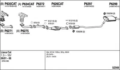 Система выпуска ОГ FENNO купить