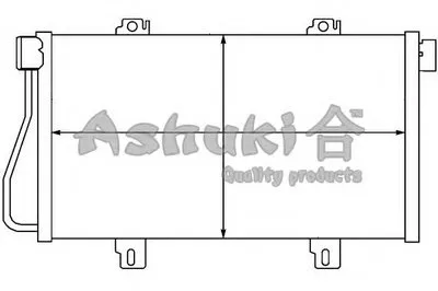 Конденсатор, кондиционер ASHUKI купить