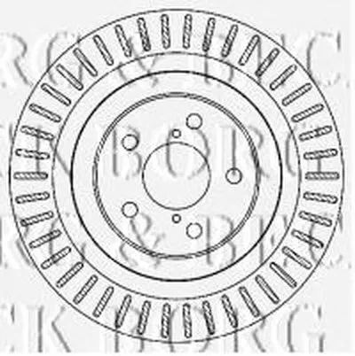 Тормозной диск BORG & BECK купить