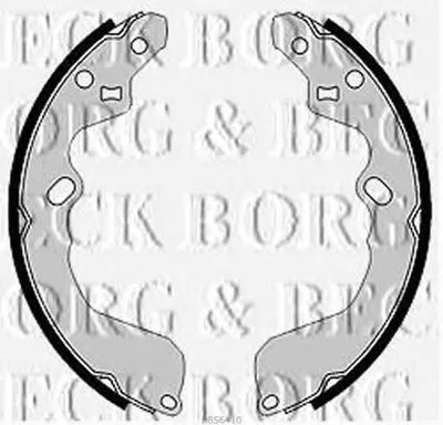 Комплект тормозных колодок BORG & BECK купить