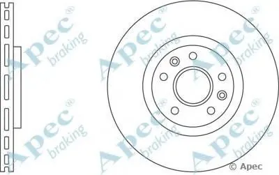Тормозной диск APEC braking купить