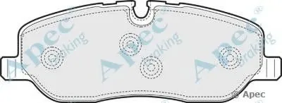 Комплект тормозных колодок, дисковый тормоз APEC braking купить