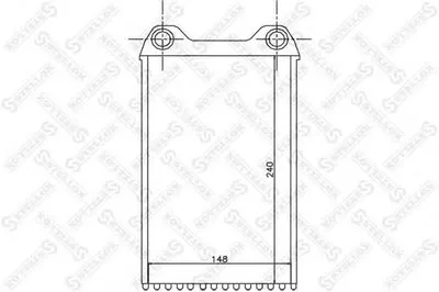 Теплообменник, отопление салона STELLOX купить