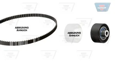 Комплект ремня ГРМ Optibelt-ZRK KIT OPTIBELT купить