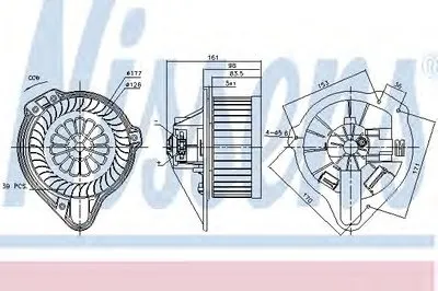 Вентиляция салона NISSENS купить