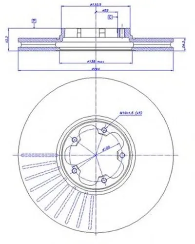 Тормозной диск CAR купить