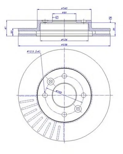 Тормозной диск CAR купить
