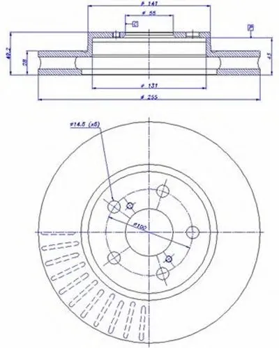 Тормозной диск CAR купить