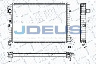 Радиатор, охлаждение двигателя JDEUS купить