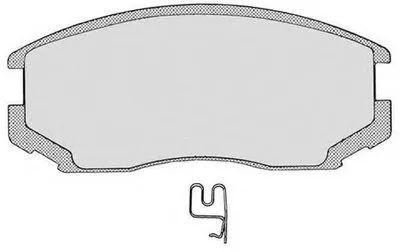 Комплект тормозных колодок, дисковый тормоз RAICAM купить