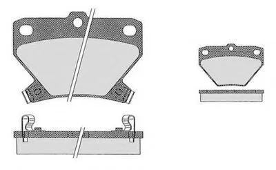 Комплект тормозных колодок, дисковый тормоз RAICAM купить