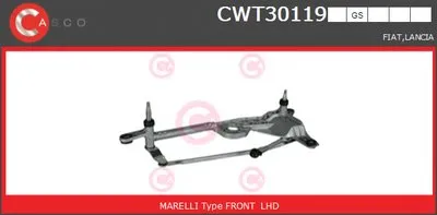 Система тяг и рычагов привода стеклоочистителя GENUINE SERIES CASCO купить