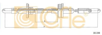 Тросик сцепления COFLE купить