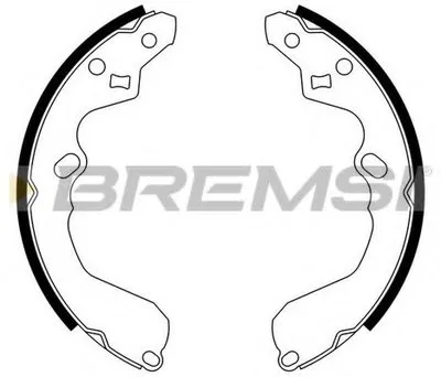 Комплект тормозных колодок BREMSI купить