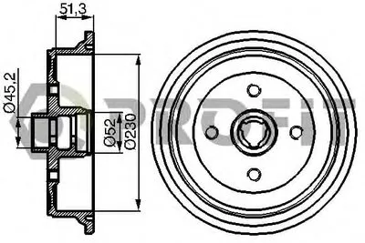 Тормозной барабан PROFIT купить