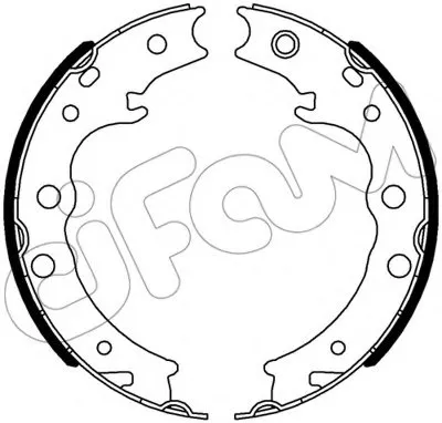 Комплект тормозных колодок, стояночная тормозная система CIFAM купить